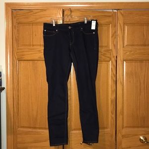 Express Stella Low-rise Dark Jean Legging Size 12R
